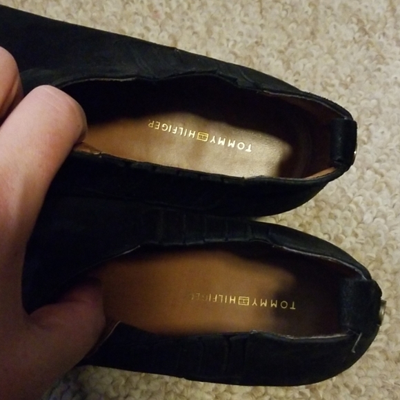 Tommy Hilfiger black ankle boots size 10 - Picture 7 of 7